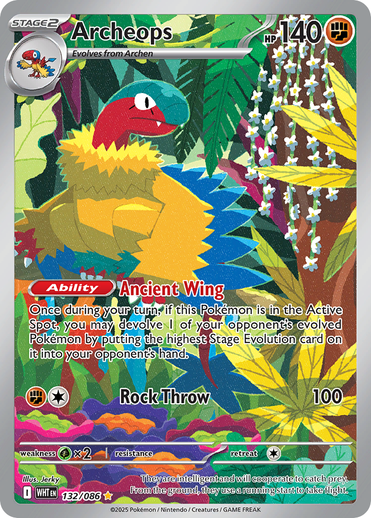 132/86 [WHT] Archeops - Illustration Rare