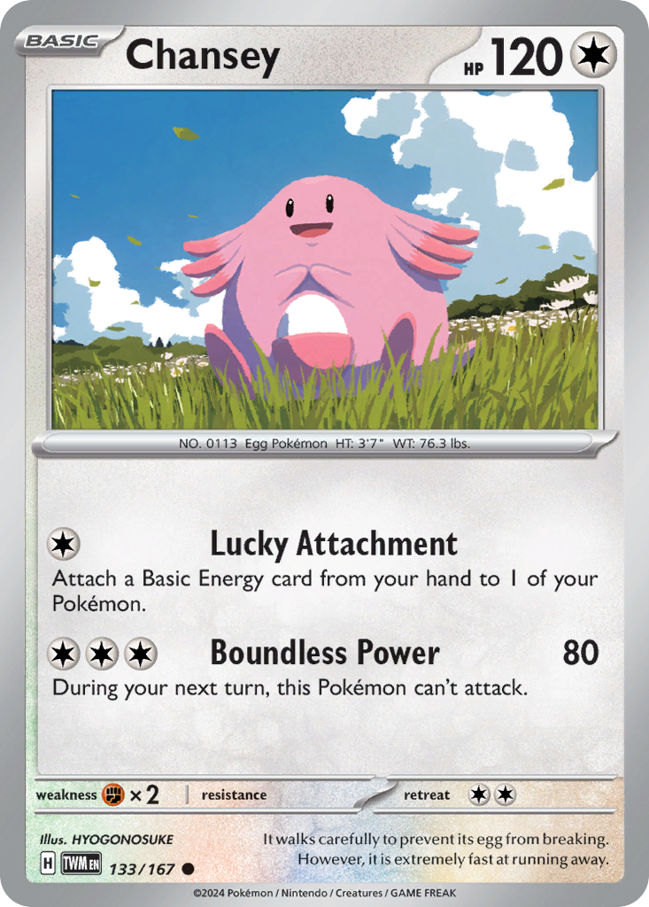 133/167 [TWM] Chansey - Common