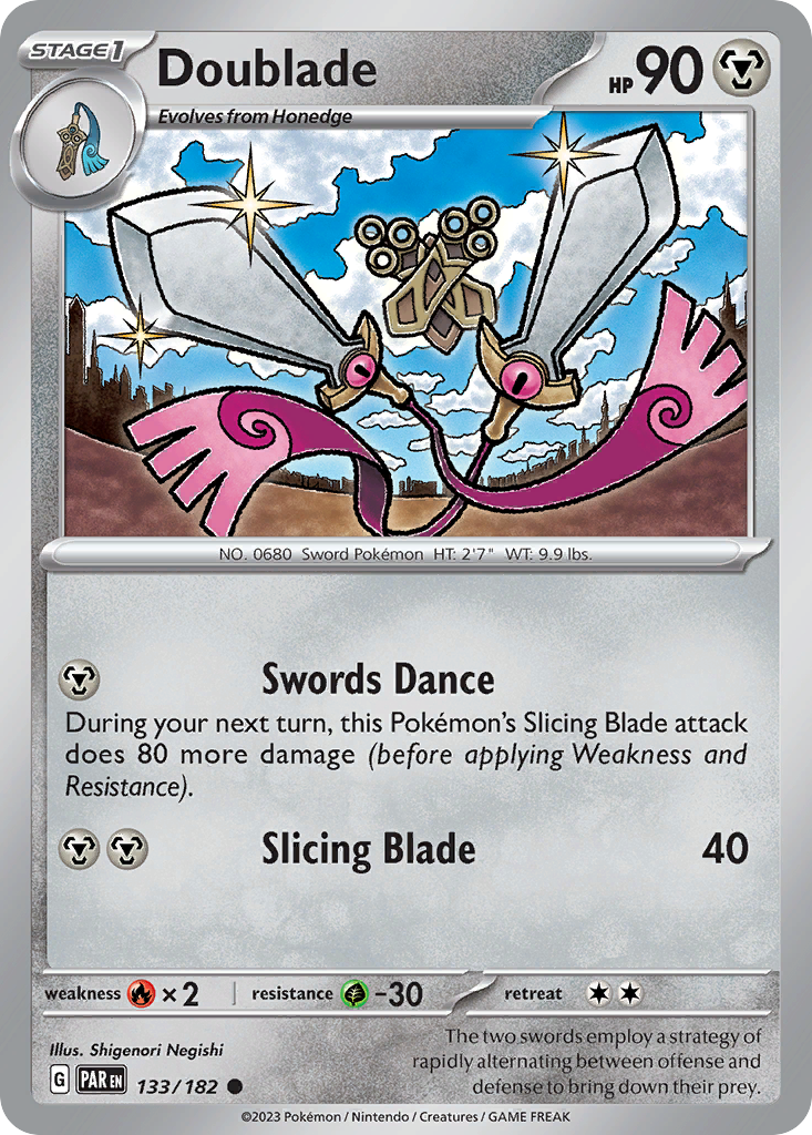 133/182 [SV4] Doublade - Common