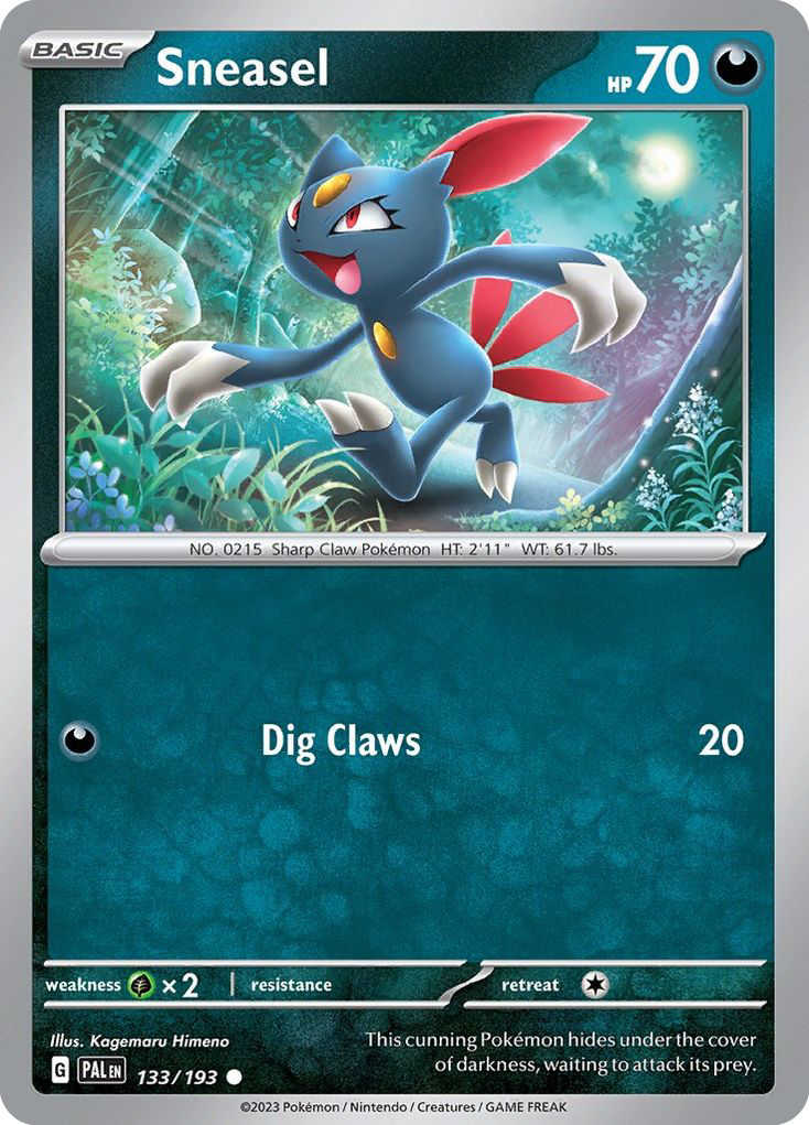133/193 [SV2] Sneasel - Common