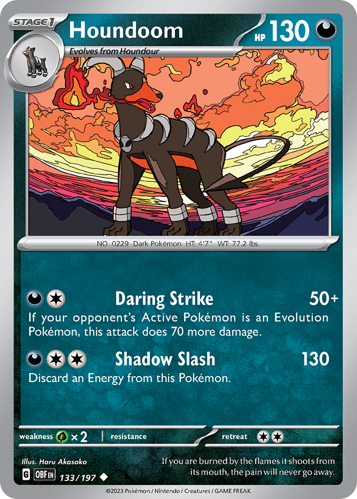 133/197 [SV3] Houndoom - Uncommon