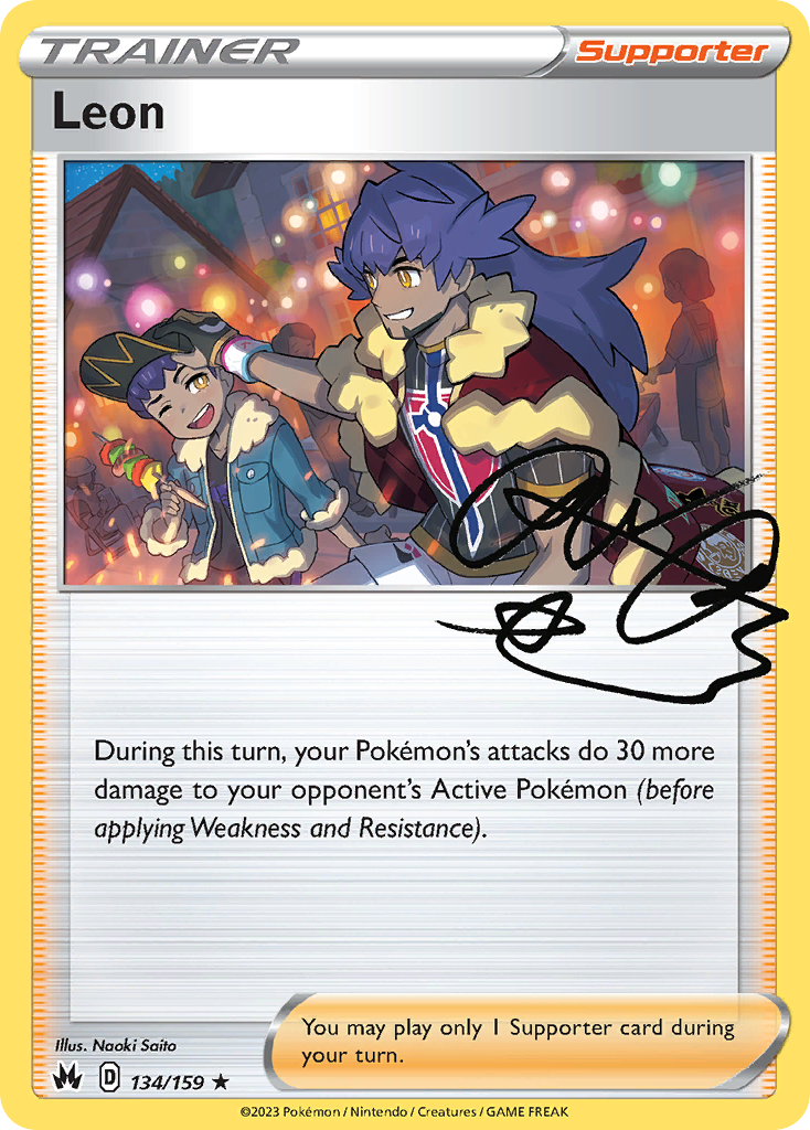 134/159 [CRZ] Leon - Rare Holo