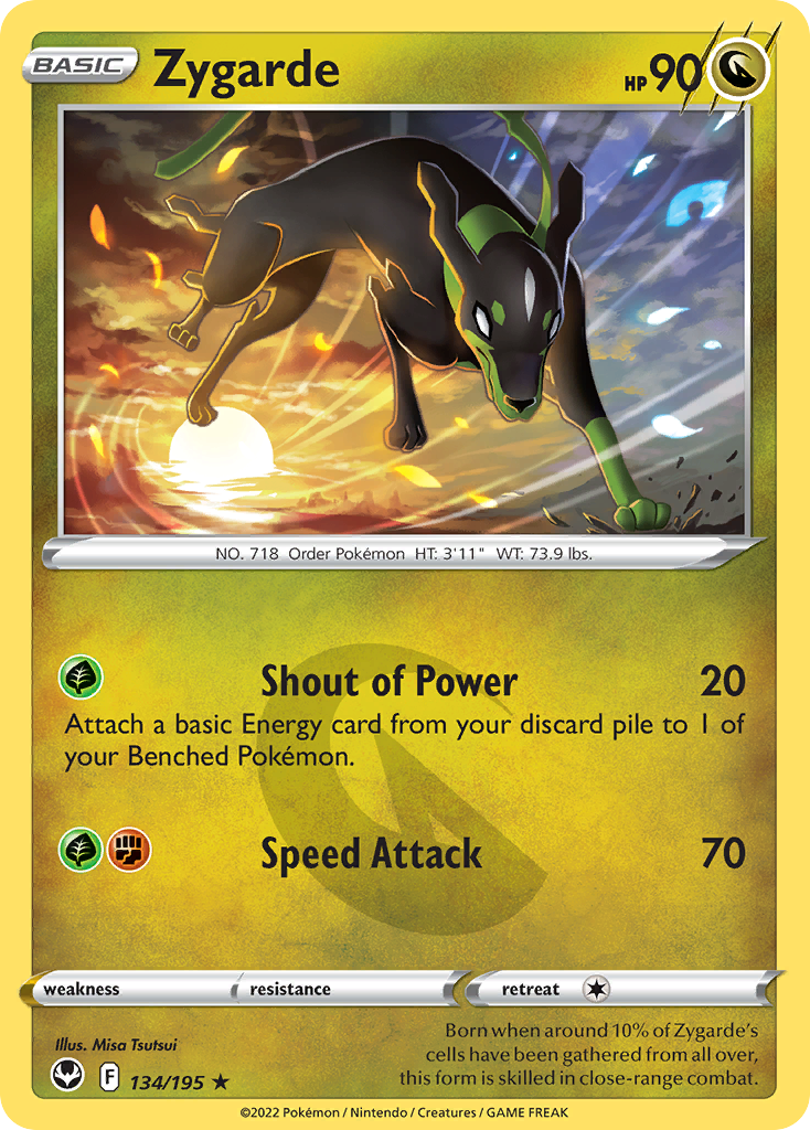 134/195 [SIT] Zygarde - Rare