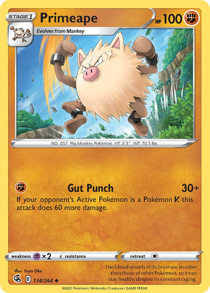 134/264 [FST] Primeape - Uncommon