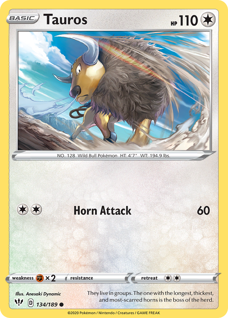 134/189 [DAA] Tauros - Common