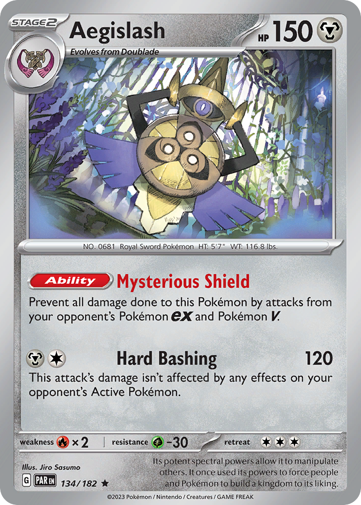 134/182 [SV4] Aegislash - Rare