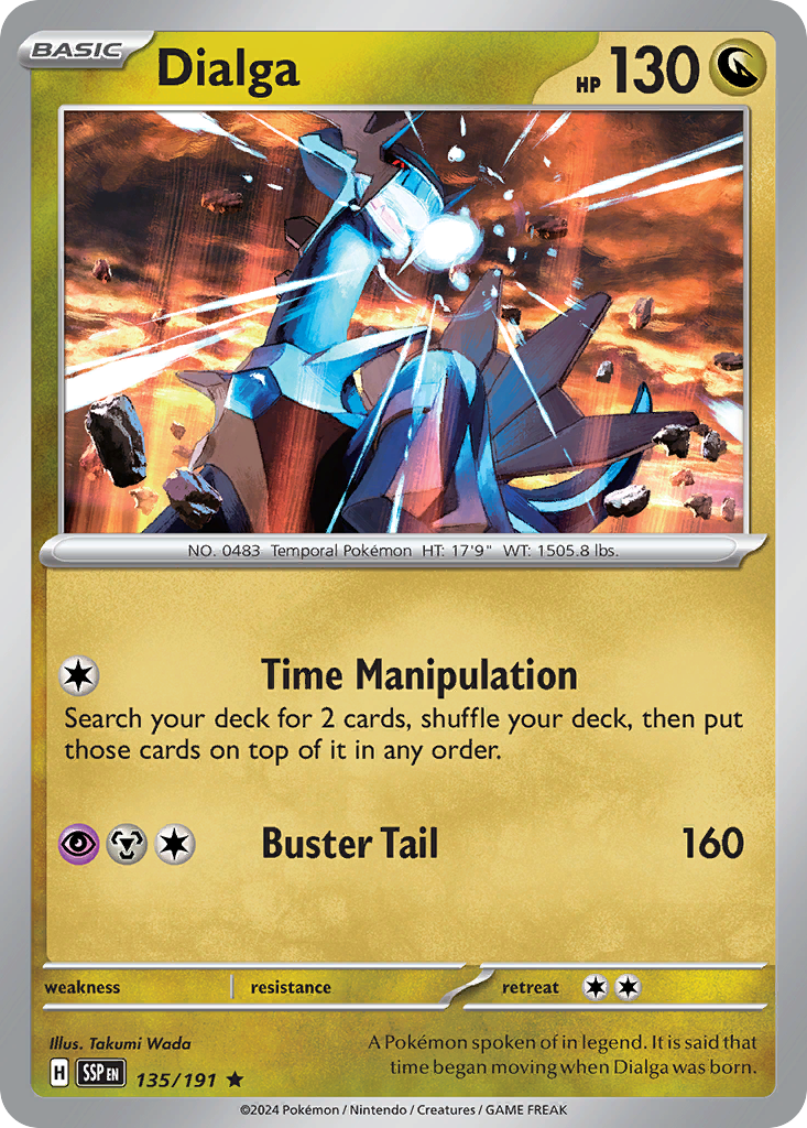 135/191 [SSP] Dialga - Rare