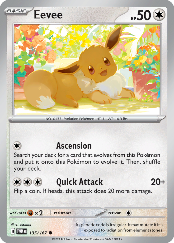 135/167 [TWM] Eevee - Common