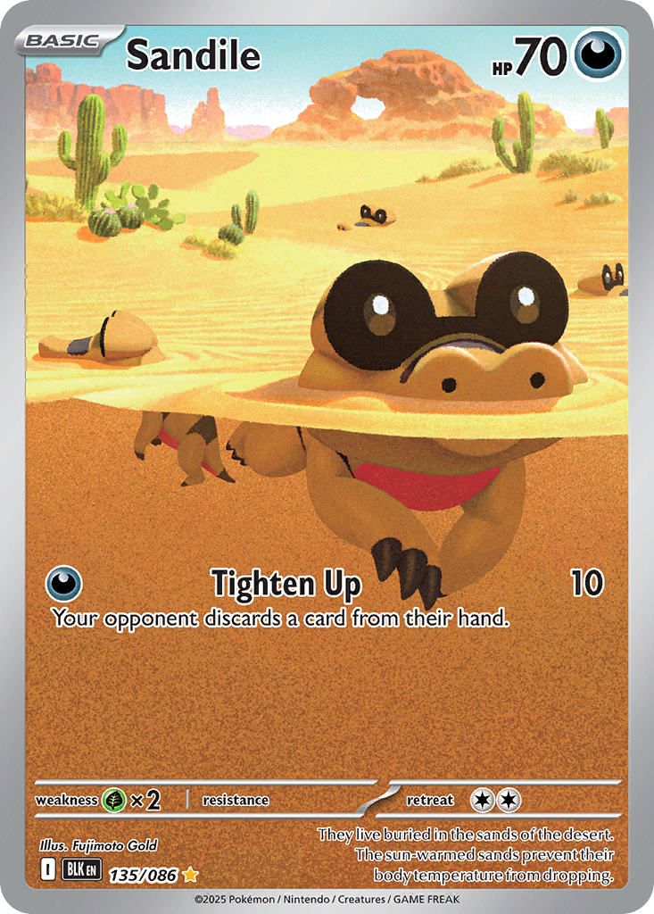 135/86 [BLK] Sandile - Illustration Rare