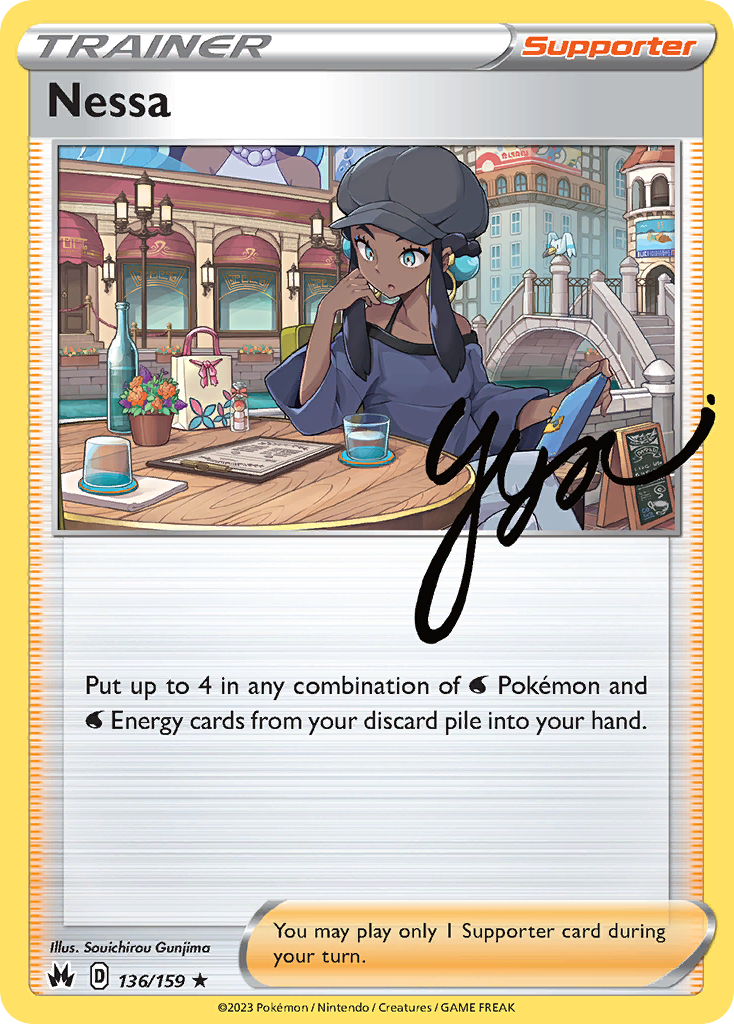 136/159 [CRZ] Nessa - Rare Holo