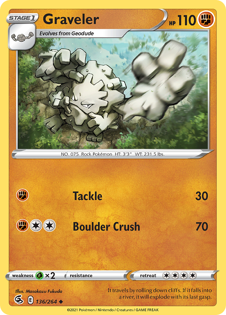 136/264 [FST] Graveler - Uncommon