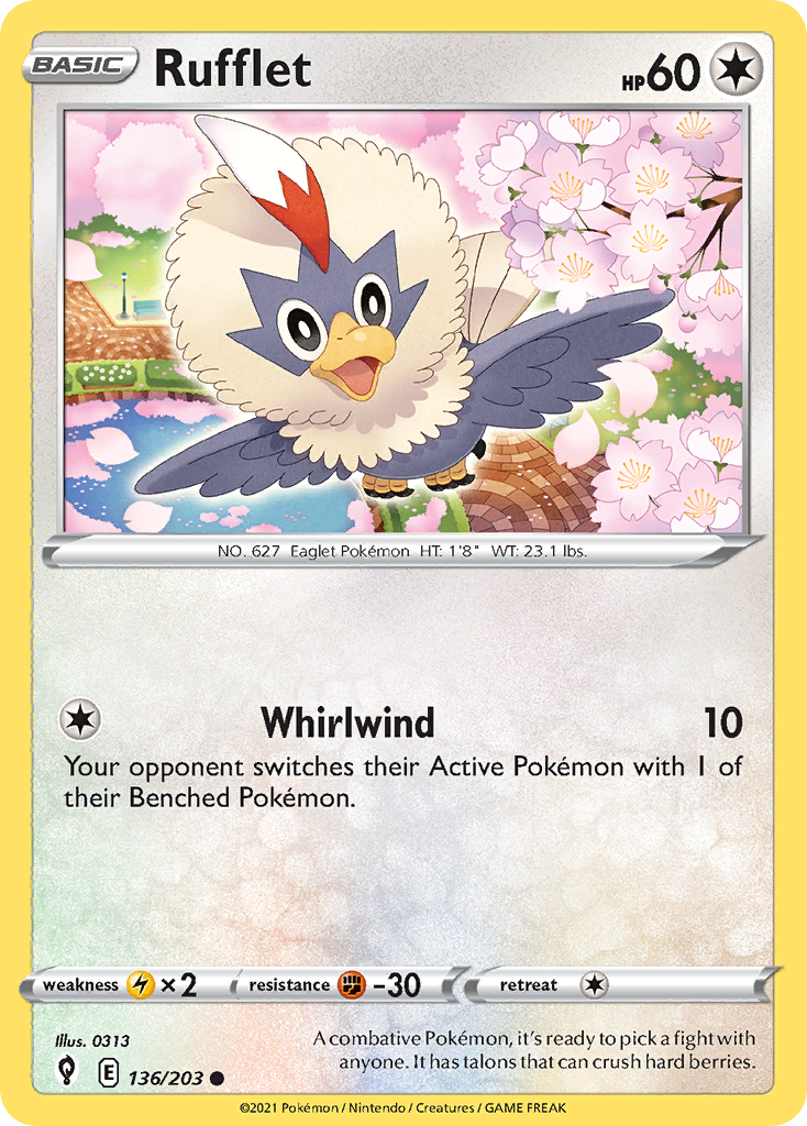 136/203 [EVS] Rufflet - Common