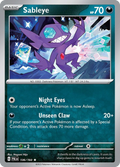 136/193 [SV2] Sableye - Rare