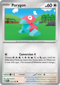 137/165 [SV3PT5] Porygon - Common