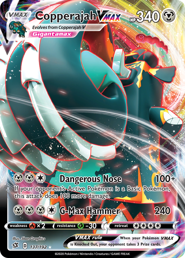 137/192 [RCL] Copperajah VMAX - Rare Holo VMAX