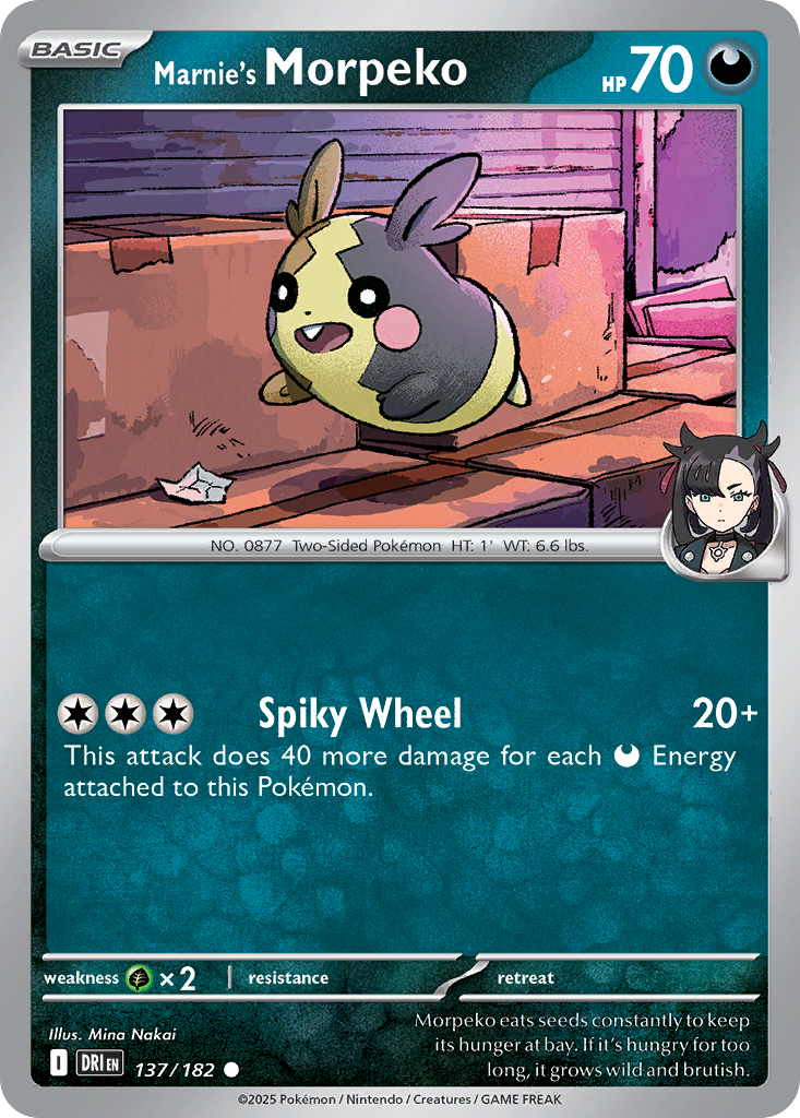 137/182 [DRI] Marnie's Morpeko - Common