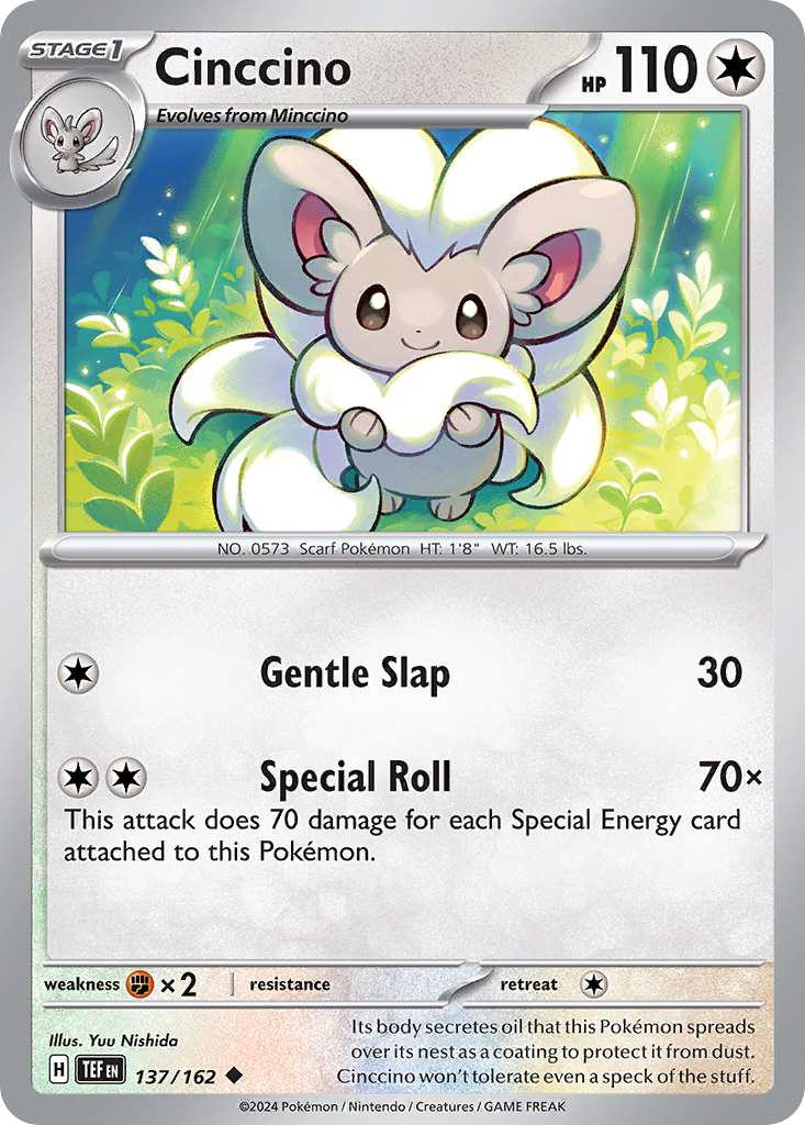 137/162 [TEF] Cinccino - Uncommon