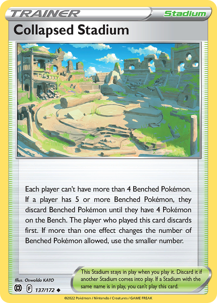 137/172 [BRS] Collapsed Stadium - Uncommon