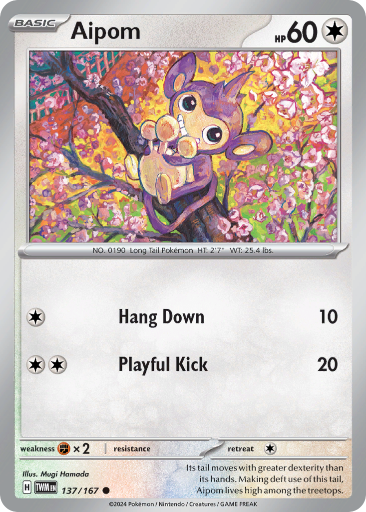 137/167 [TWM] Aipom - Common