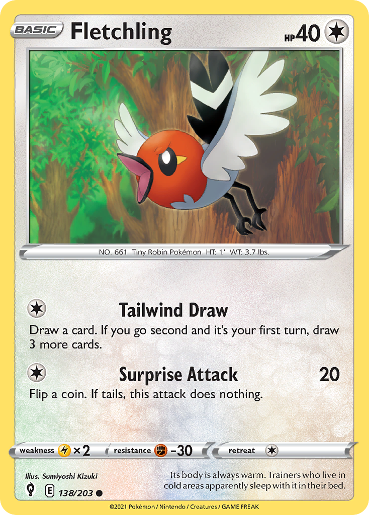 138/203 [EVS] Fletchling - Common