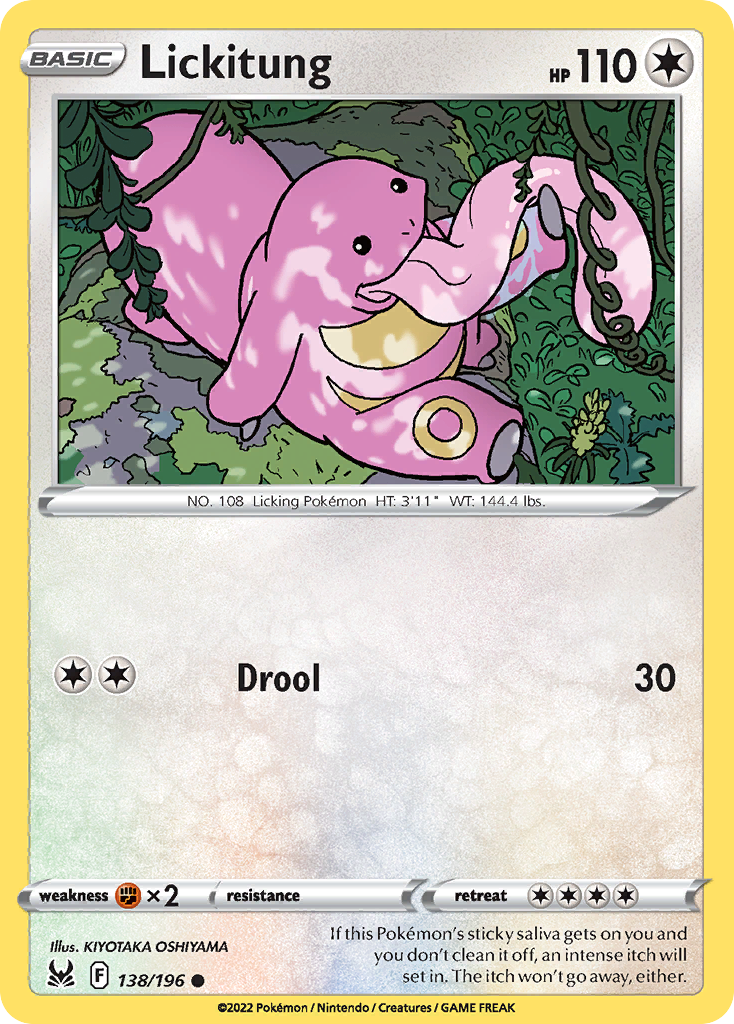 138/196 [LOR] Lickitung - Common