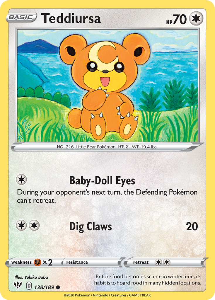 138/189 [DAA] Teddiursa - Common