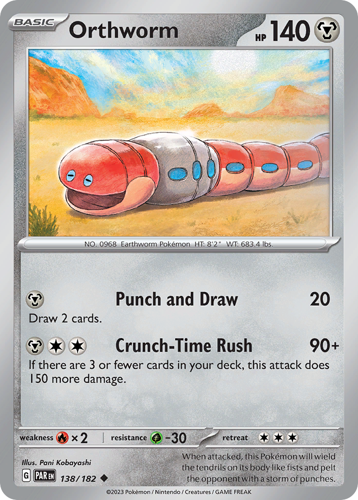 138/182 [SV4] Orthworm - Uncommon