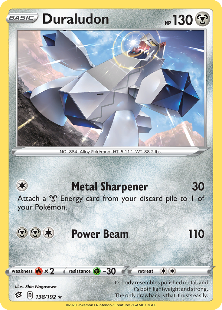138/192 [RCL] Duraludon - Rare Holo