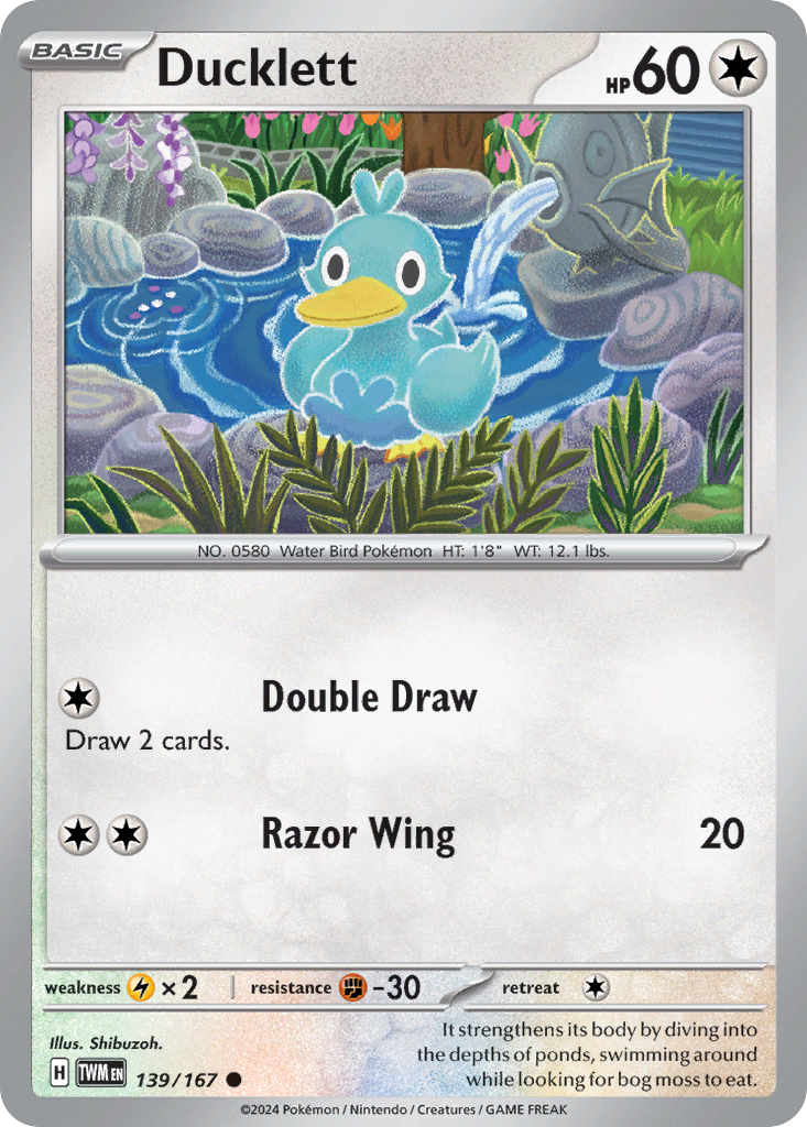 139/167 [TWM] Ducklett - Common
