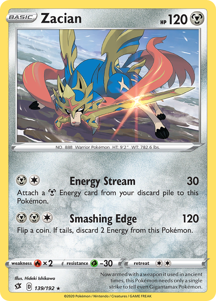 139/192 [RCL] Zacian - Rare