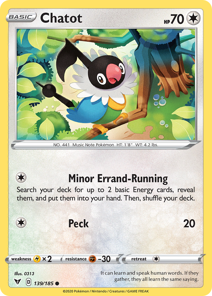 139/185 [VIV] Chatot - Common