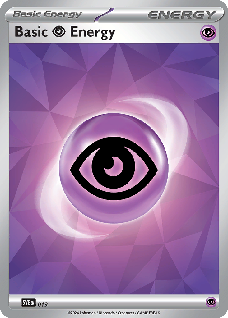 13/8 [SVE] Basic Psychic Energy - Unknown