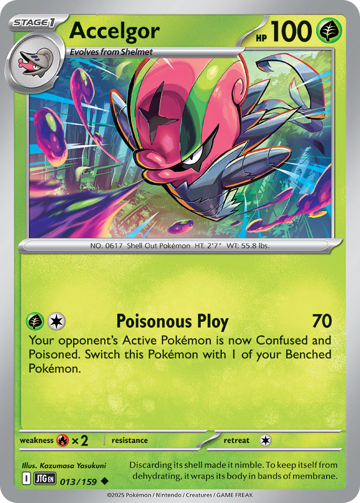 13/159 [JTG] Accelgor - Uncommon