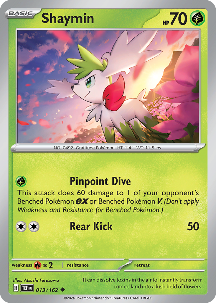 13/162 [TEF] Shaymin - Uncommon