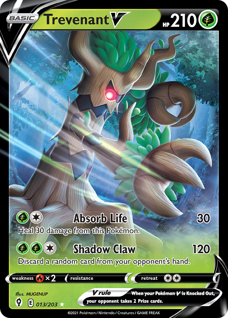 13/203 [EVS] Trevenant V - Rare Holo V