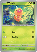 13/165 [SV3PT5] Weedle - Common