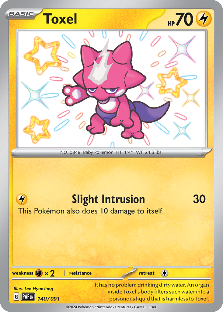 140/91 [SV4PT5] Toxel - Shiny Rare