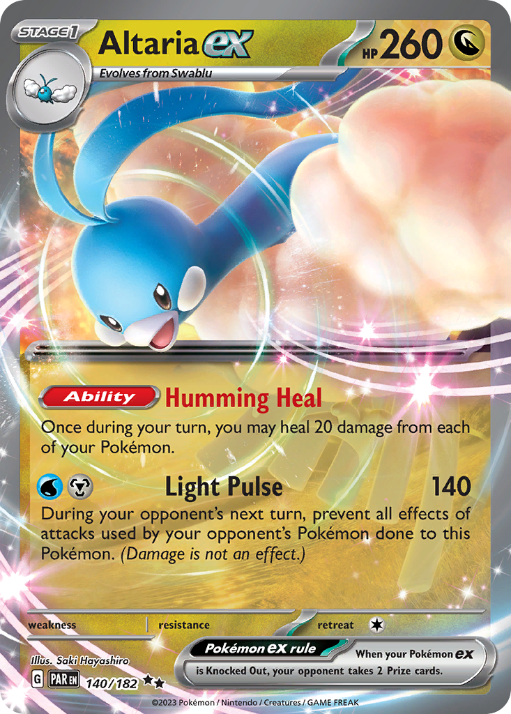 140/182 [SV4] Altaria ex - Double Rare