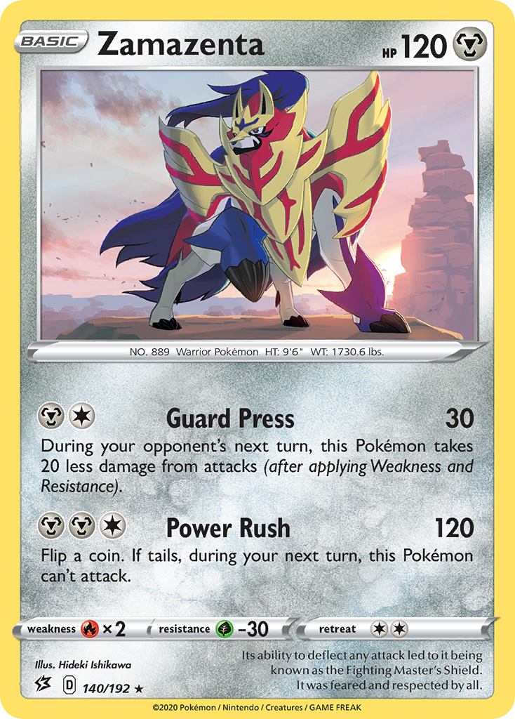 140/192 [RCL] Zamazenta - Rare