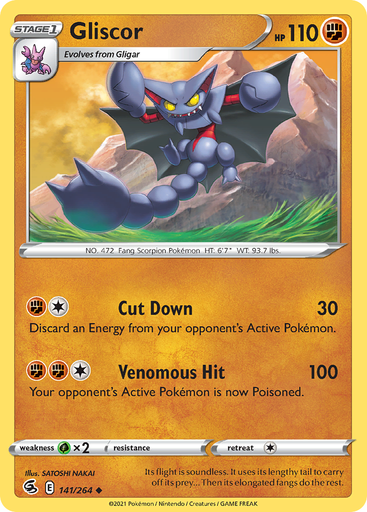141/264 [FST] Gliscor - Uncommon