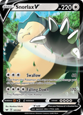 141/202 [SSH] Snorlax V - Rare Holo V