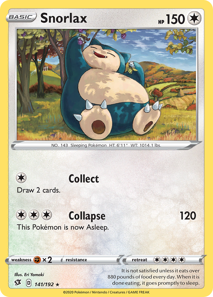 141/192 [RCL] Snorlax - Rare