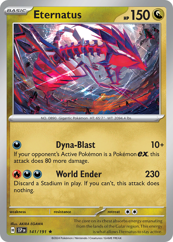 141/191 [SSP] Eternatus - Rare