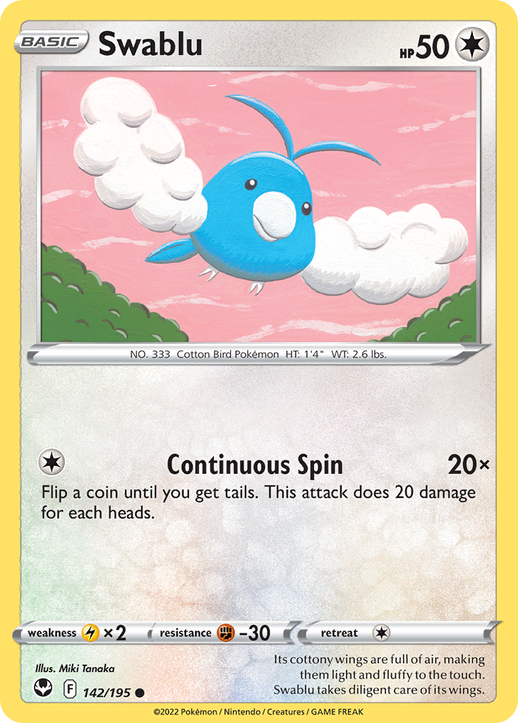 142/195 [SIT] Swablu - Common