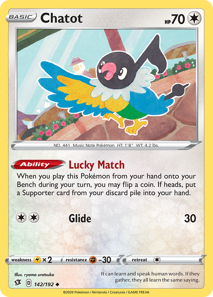 142/192 [RCL] Chatot - Uncommon