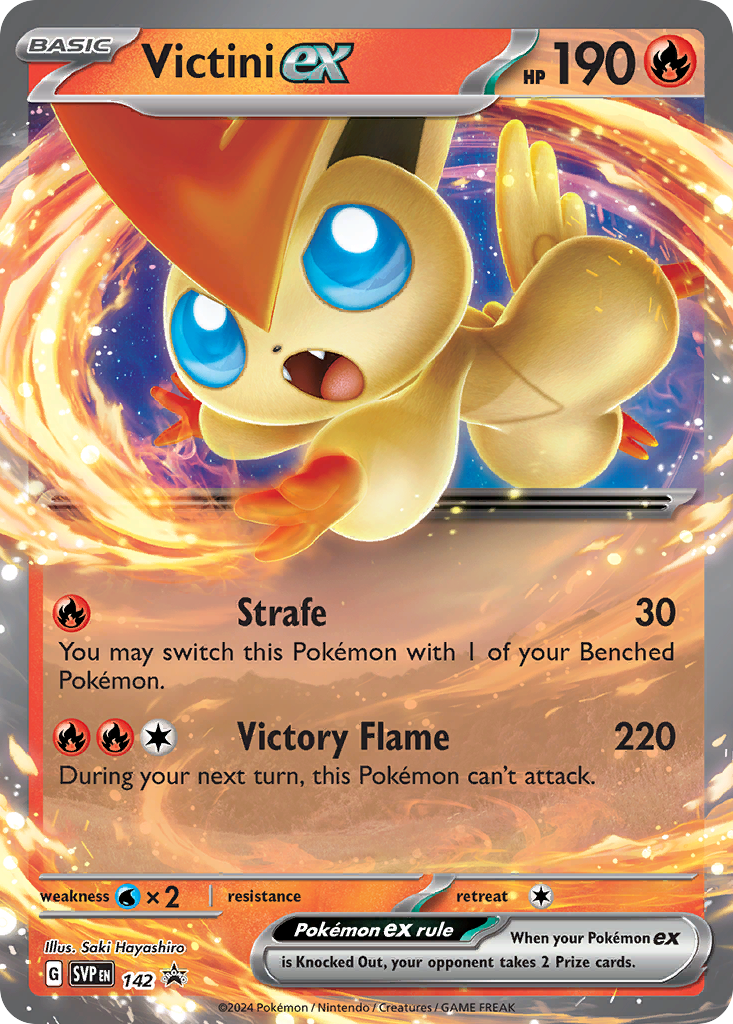 142/215 [PR-SV] Victini ex - Promo