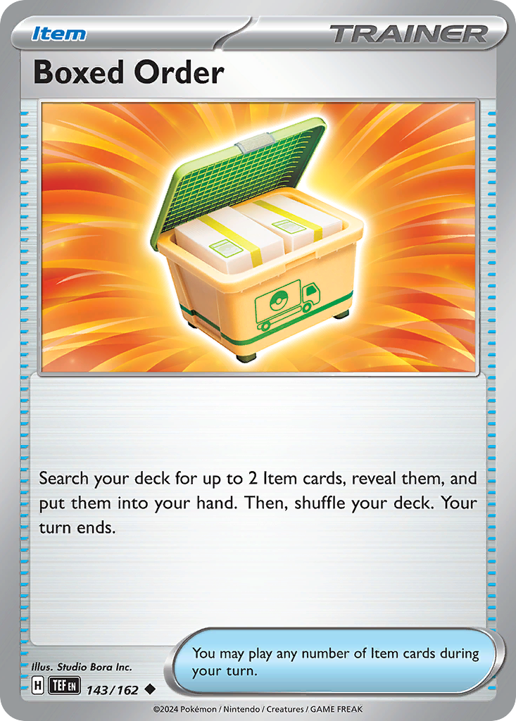 143/162 [TEF] Boxed Order - Uncommon