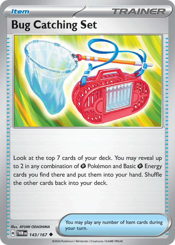 143/167 [TWM] Bug Catching Set - Uncommon