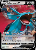 143/189 [DAA] Salamence V - Rare Holo V