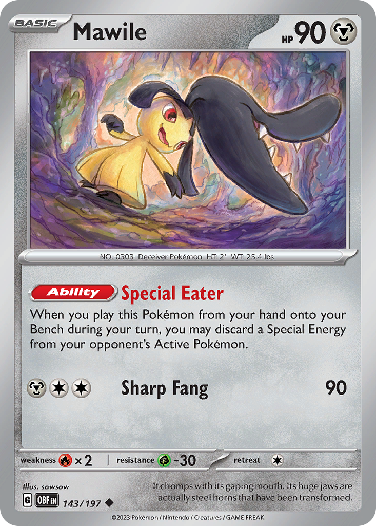 143/197 [SV3] Mawile - Uncommon